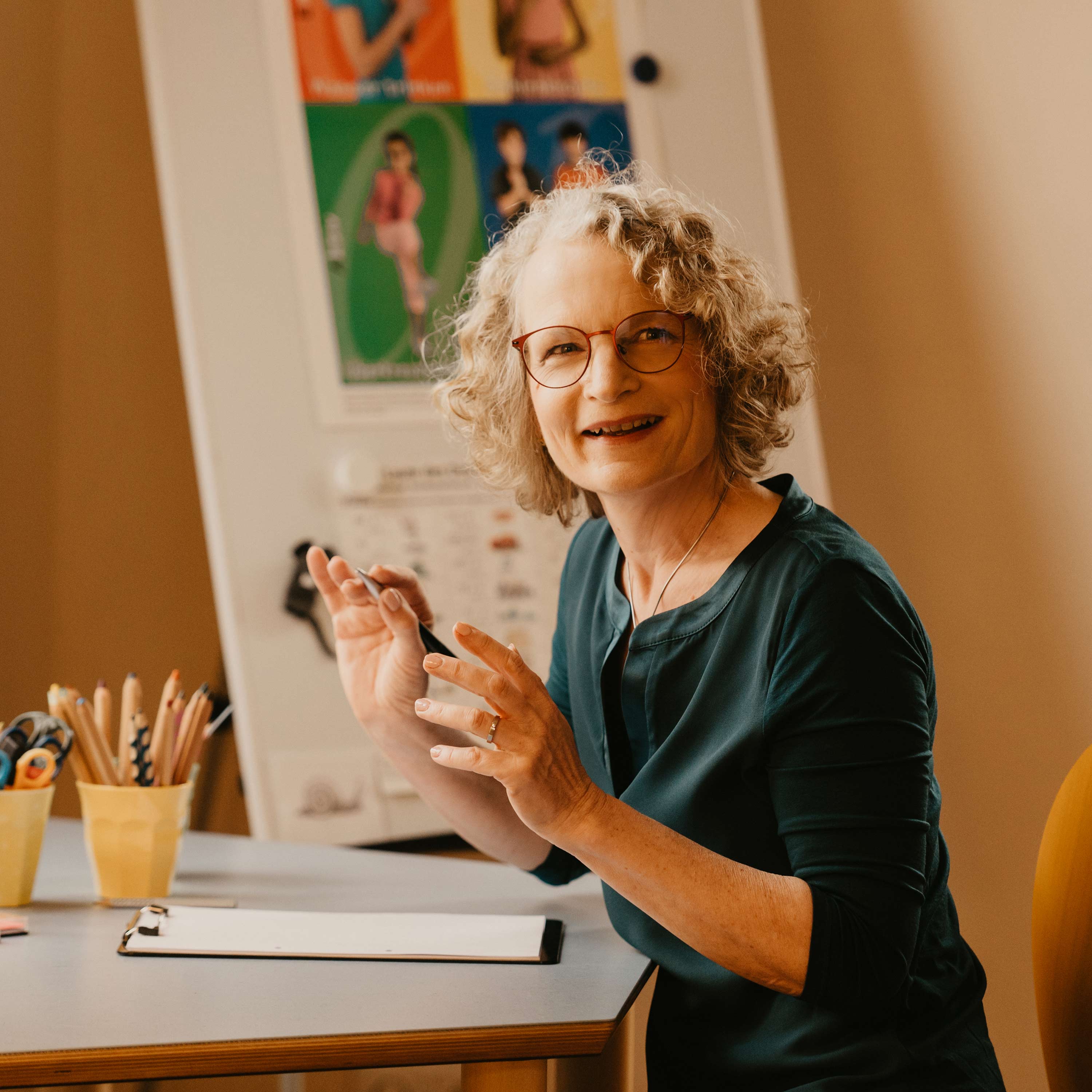 Petra Jakob, Lehrerin und Expertin für LRS-Therapie, Reflexintegration und Kinesiologie. Foto: Sandra Schönwald /laut & leise photography Petra Jakob, Lehrerin und Expertin für LRS-Therapie, Reflexintegration und Kinesiologie. Foto: Sandra Schönwald /laut & leise photography